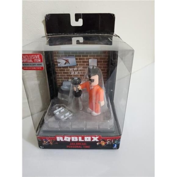 Roblox Desktop Series Jailbreak: Personal Time Action Figure Virtual Exclusive - Picture 3 of 7